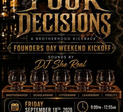 The North Dallas Iotas Presents - Pour Decisions